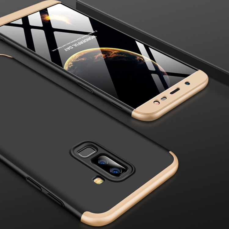GKK Three Stage Splicing Full Coverage PC Case for Galaxy J8 (2018)