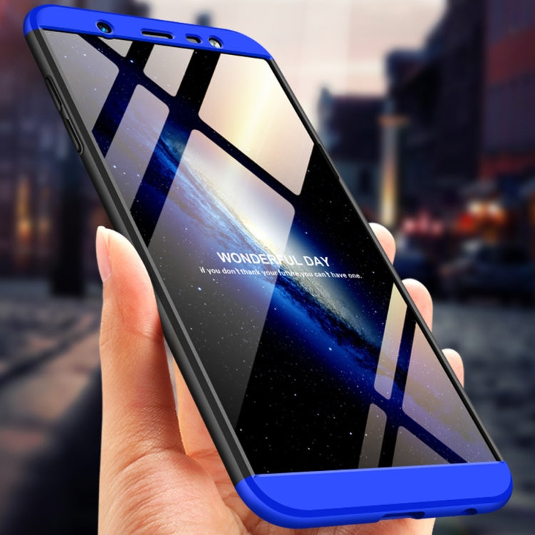 GKK Three Stage Splicing Full Coverage PC Case for Galaxy J8 (2018)