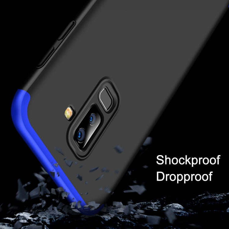 GKK Three Stage Splicing Full Coverage PC Case for Galaxy J8 (2018)