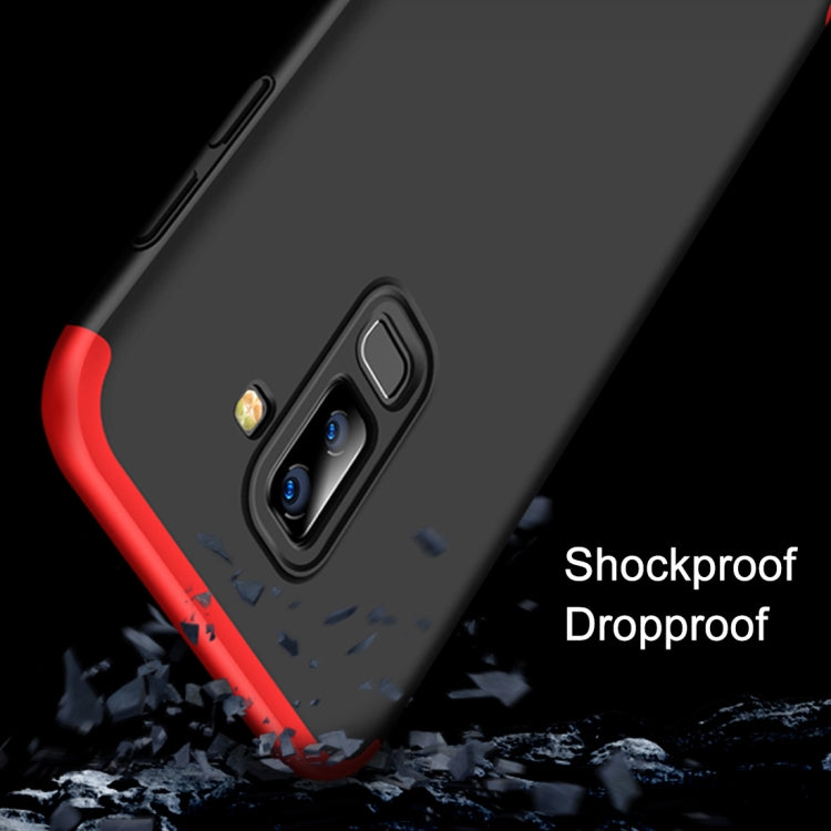 GKK Three Stage Splicing Full Coverage PC Case for Galaxy J8 (2018)