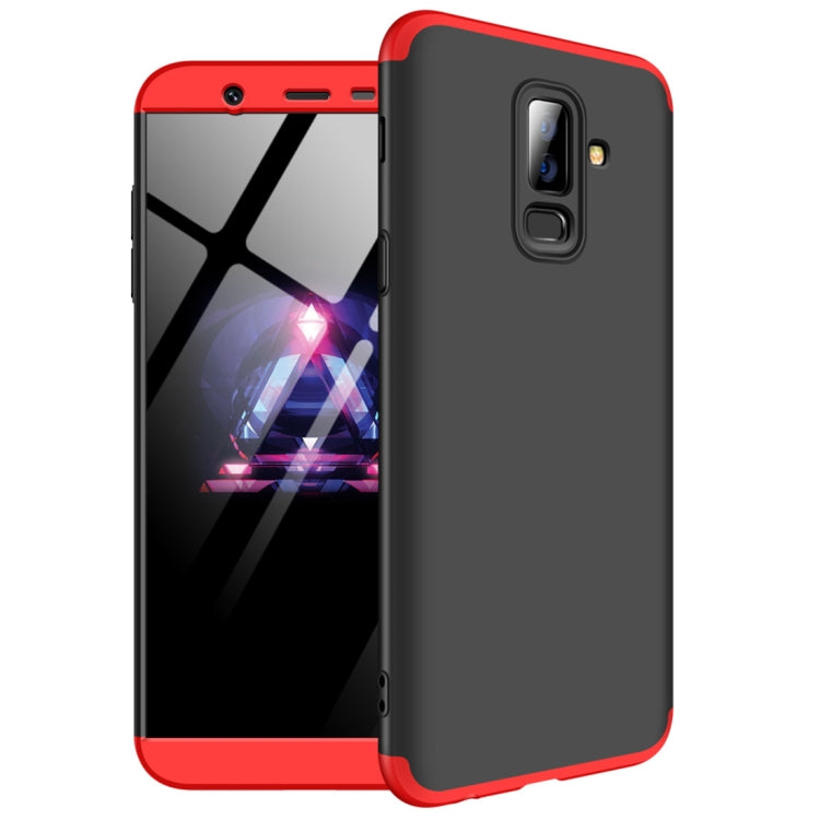 GKK Three Stage Splicing Full Coverage PC Case for Galaxy J8 (2018)