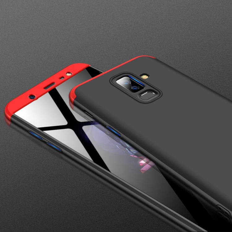 GKK Three Stage Splicing Full Coverage PC Case for Galaxy J8 (2018)