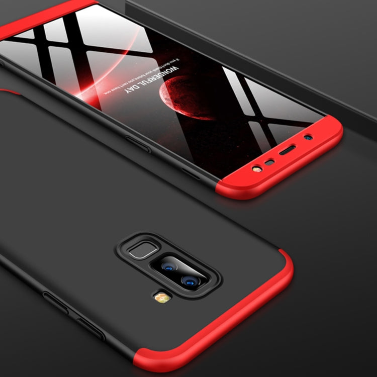 GKK Three Stage Splicing Full Coverage PC Case for Galaxy J8 (2018)