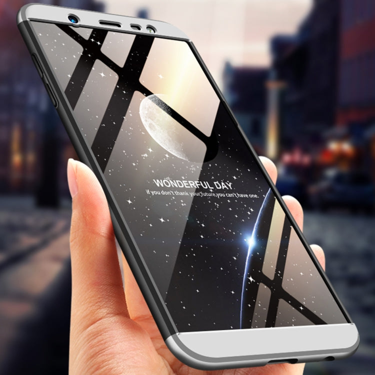GKK Three Stage Splicing Full Coverage PC Case for Galaxy J8 (2018)