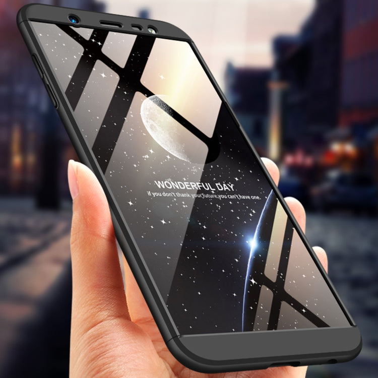 GKK Three Stage Splicing Full Coverage PC Case for Galaxy J8 (2018)
