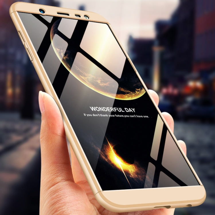 GKK Three Stage Splicing Full Coverage PC Case for Galaxy J8 (2018)