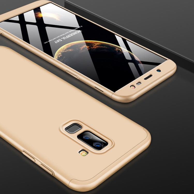 GKK Three Stage Splicing Full Coverage PC Case for Galaxy J8 (2018)