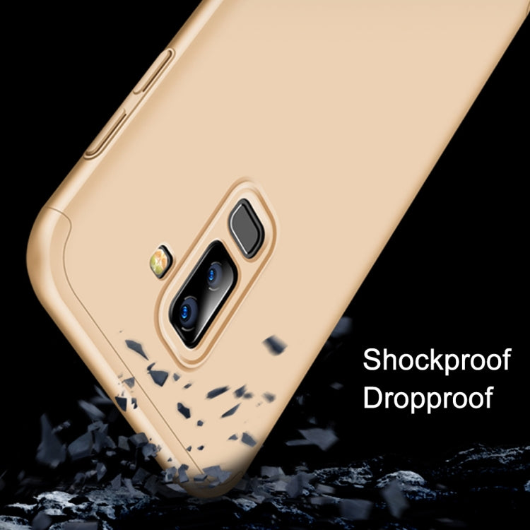 GKK Three Stage Splicing Full Coverage PC Case for Galaxy J8 (2018)