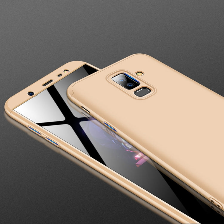 GKK Three Stage Splicing Full Coverage PC Case for Galaxy J8 (2018)