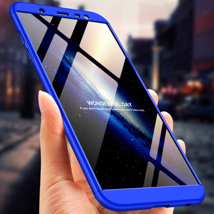 GKK Three Stage Splicing Full Coverage PC Case for Galaxy J8 (2018)