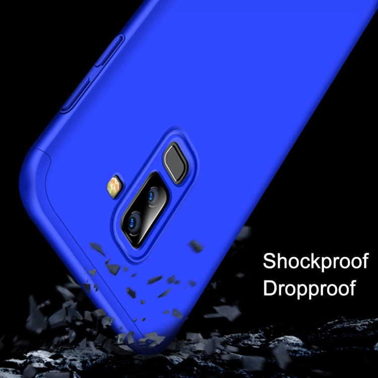 GKK Three Stage Splicing Full Coverage PC Case for Galaxy J8 (2018)