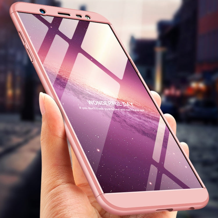 GKK Three Stage Splicing Full Coverage PC Case for Galaxy J8 (2018)