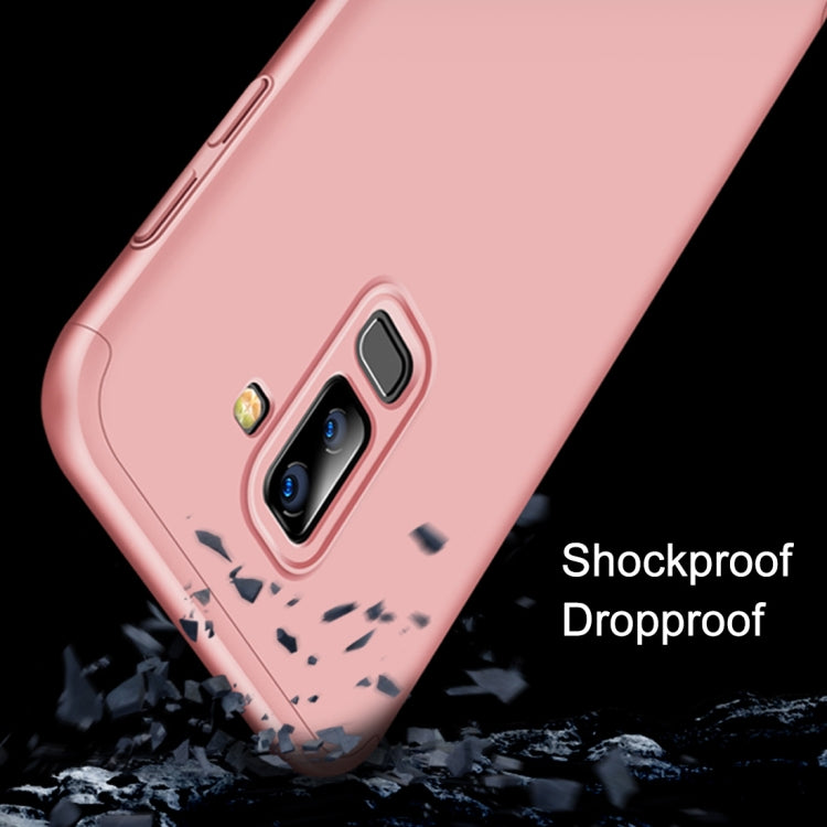 GKK Three Stage Splicing Full Coverage PC Case for Galaxy J8 (2018)