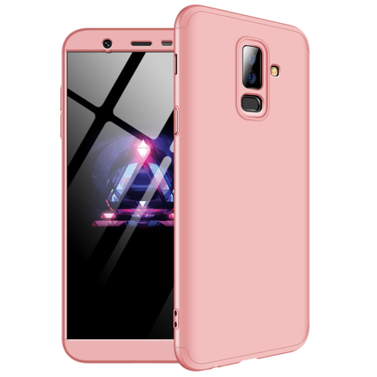 GKK Three Stage Splicing Full Coverage PC Case for Galaxy J8 (2018)