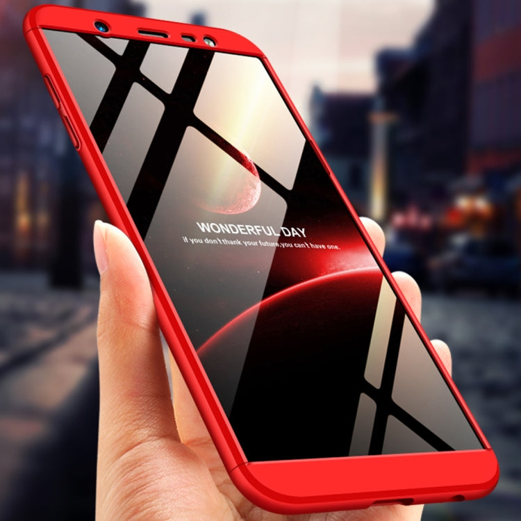 GKK Three Stage Splicing Full Coverage PC Case for Galaxy J8 (2018)