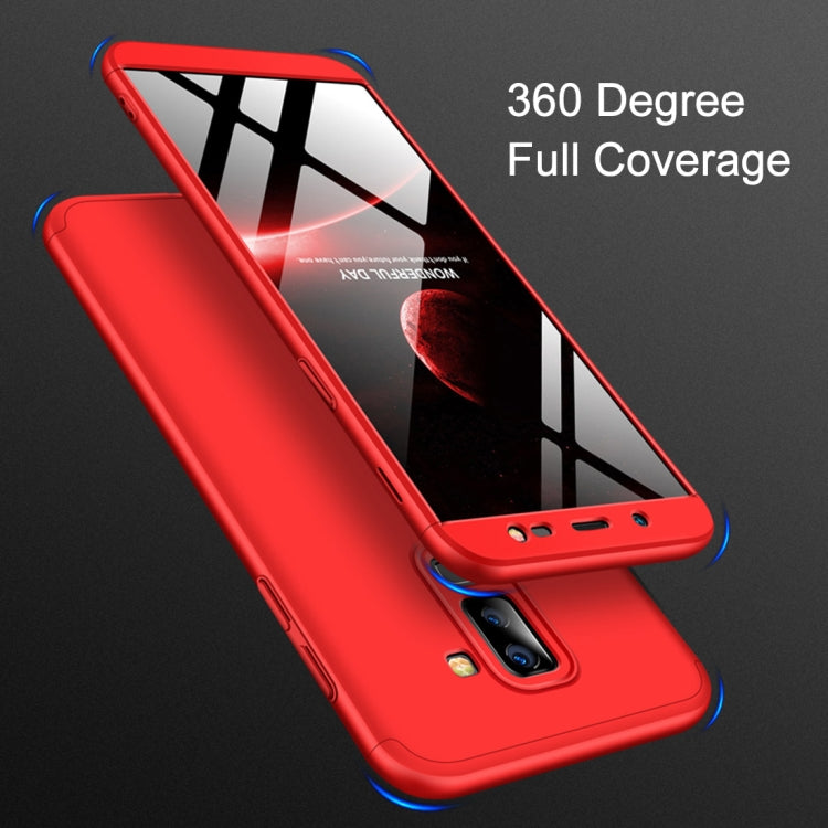 GKK Three Stage Splicing Full Coverage PC Case for Galaxy J8 (2018)