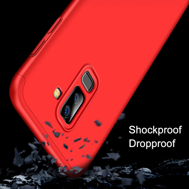 GKK Three Stage Splicing Full Coverage PC Case for Galaxy J8 (2018)