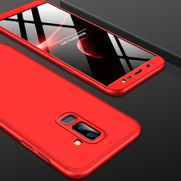 GKK Three Stage Splicing Full Coverage PC Case for Galaxy J8 (2018)