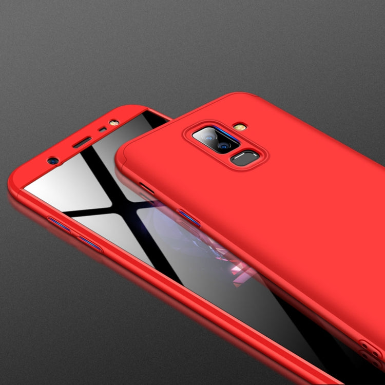 GKK Three Stage Splicing Full Coverage PC Case for Galaxy J8 (2018)