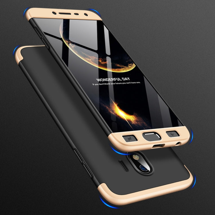 GKK Three Stage Splicing Full Coverage PC Case for Galaxy J4 (2018)