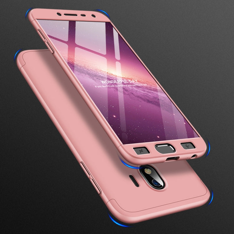 GKK Three Stage Splicing Full Coverage PC Case for Galaxy J4 (2018)