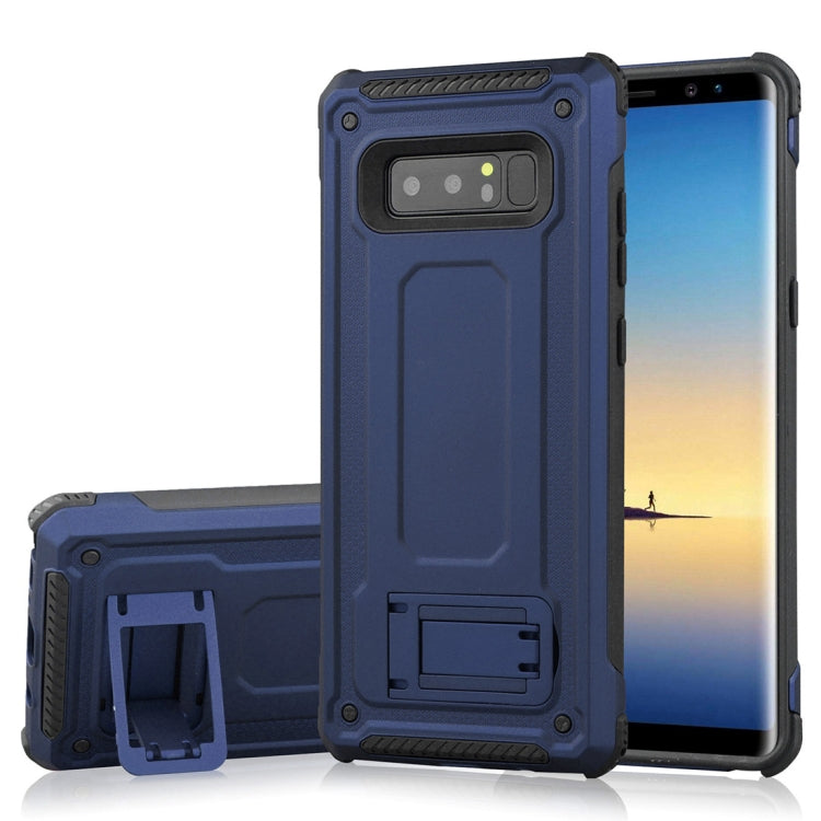 For Galaxy Note 8 Ultra-thin Shockproof TPU + PC Protective Back Case with Holder