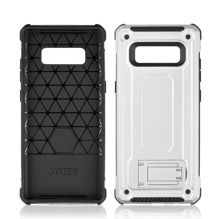 For Galaxy Note 8 Ultra-thin Shockproof TPU + PC Protective Back Case with Holder