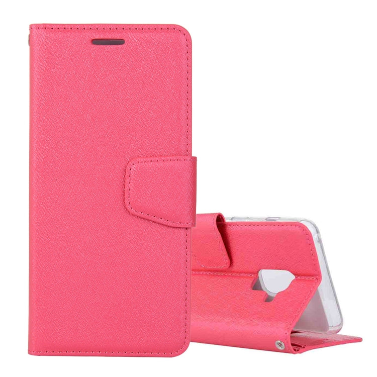 Silk Texture Horizontal Flip Leather Case for Galaxy J2 Pro (2018) / J4 (2018) / J6 (2018) (EU Version), with Holder & Card slots & Wallet & Photo Frame