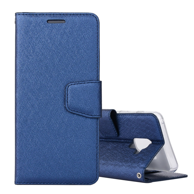 Silk Texture Horizontal Flip Leather Case for Galaxy A9 Star / A8 Star, with Holder & Card slots & Wallet & Photo Frame