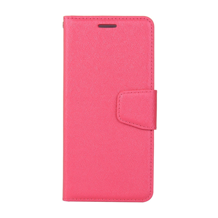 Silk Texture Horizontal Flip Leather Case for Galaxy J8 (2018) (EU Version), with Holder & Card slots & Wallet & Photo Frame
