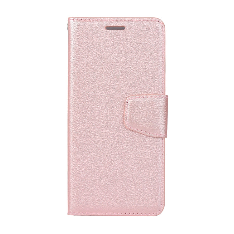 Silk Texture Horizontal Flip Leather Case for Galaxy J8 (2018) (EU Version), with Holder & Card slots & Wallet & Photo Frame