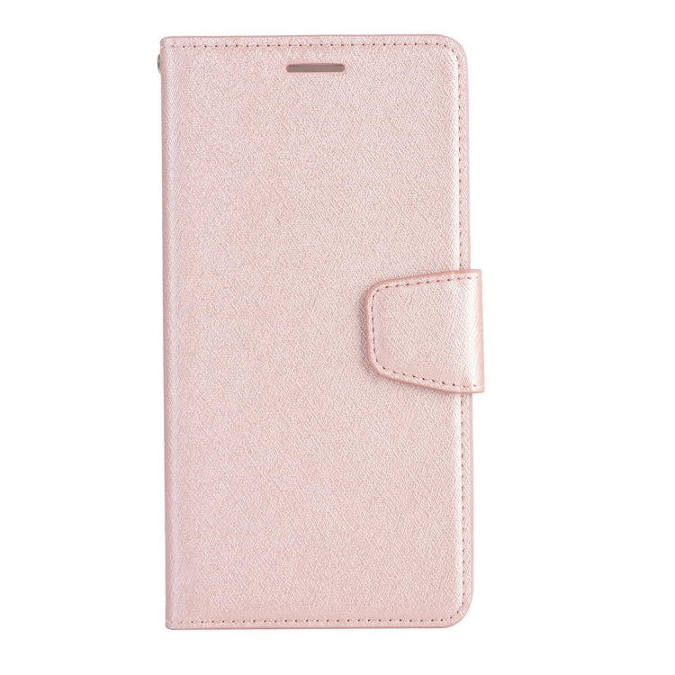 Silk Texture Horizontal Flip Leather Case for Galaxy J8 (2018) (US Version), with Holder & Card slots & Wallet & Photo Frame