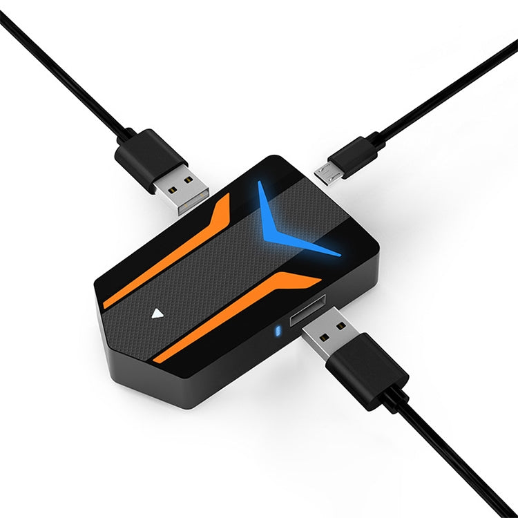 X10SE Micro USB + USB Interface 4K HD Mobile Game Expander Same Screen Device for PUBG