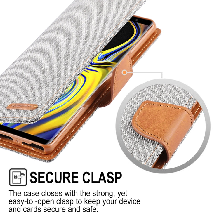 GOOSPERY FANCY DIARY Horizontal Flip Leather Case for Galaxy Note 9, with Holder & Card Slots & Wallet