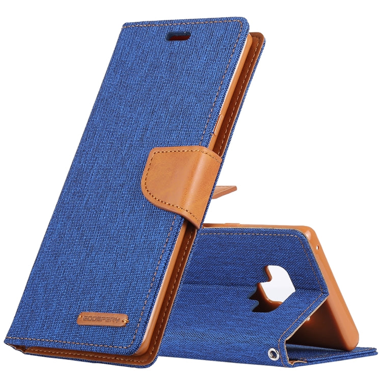 GOOSPERY FANCY DIARY Horizontal Flip Leather Case for Galaxy Note 9, with Holder & Card Slots & Wallet