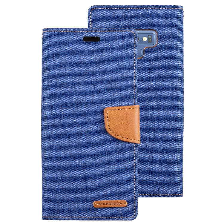 GOOSPERY FANCY DIARY Horizontal Flip Leather Case for Galaxy Note 9, with Holder & Card Slots & Wallet