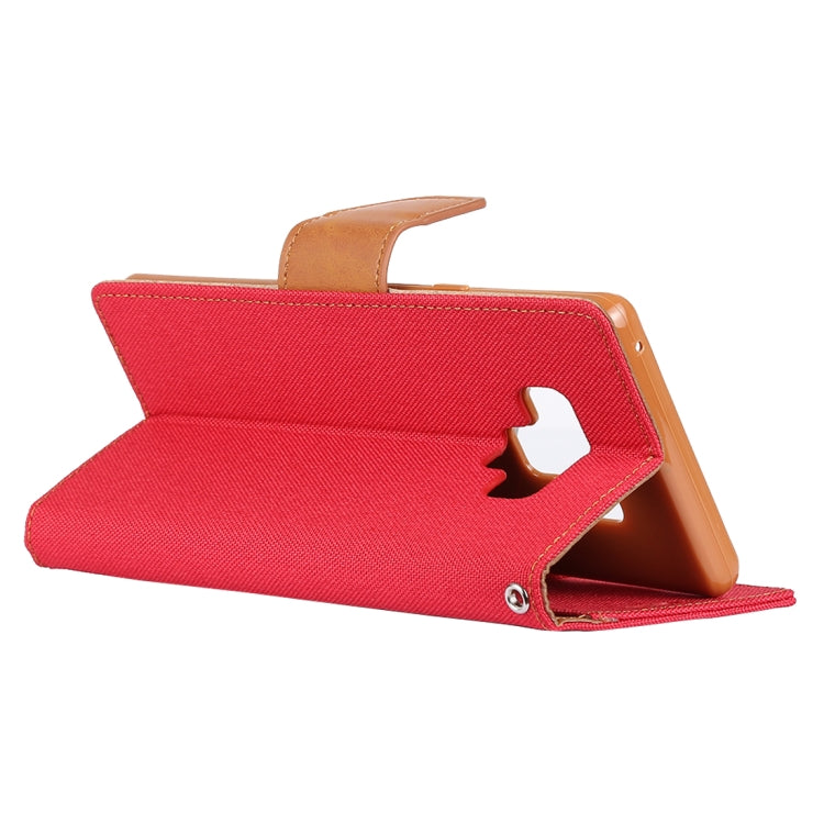 GOOSPERY FANCY DIARY Horizontal Flip Leather Case for Galaxy Note 9, with Holder & Card Slots & Wallet