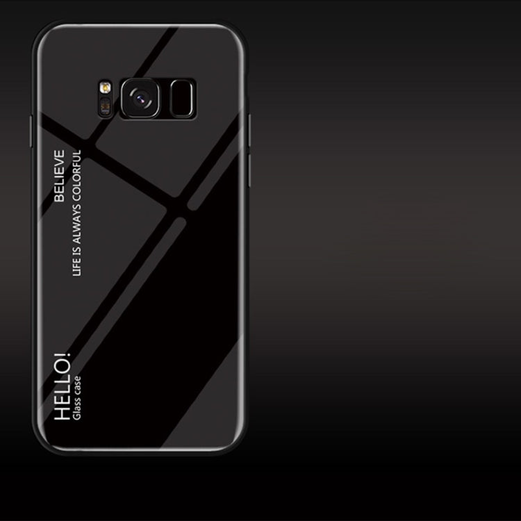 Gradient Color Glass Case for Galaxy S8+ / G955