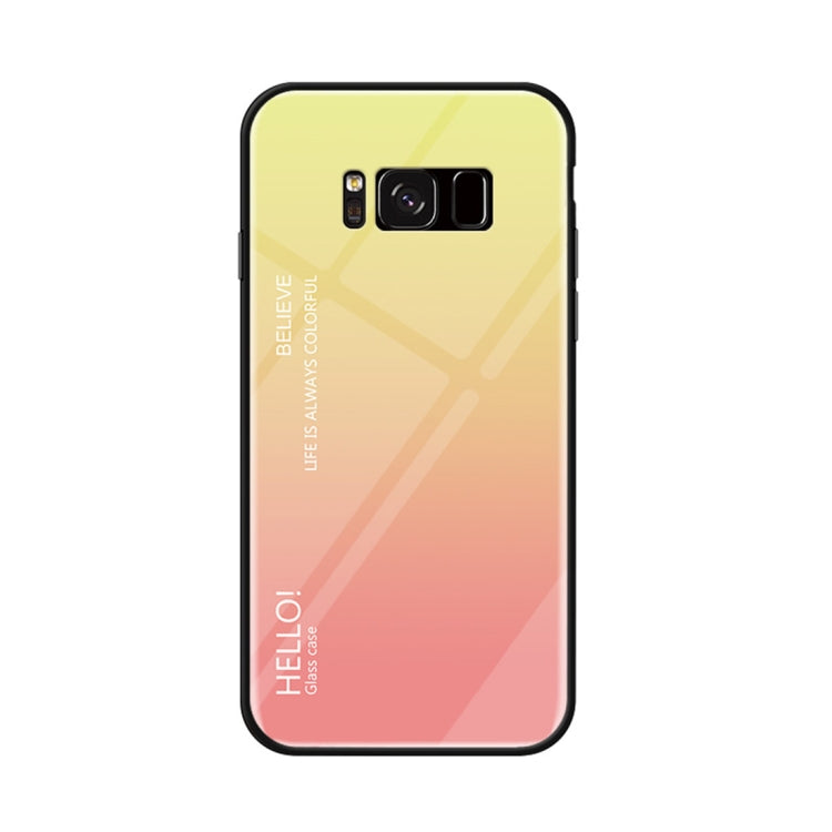 Gradient Color Glass Case for Galaxy S8+ / G955