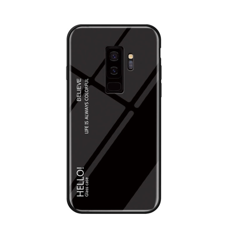 Gradient Color Glass Case for Galaxy S9+