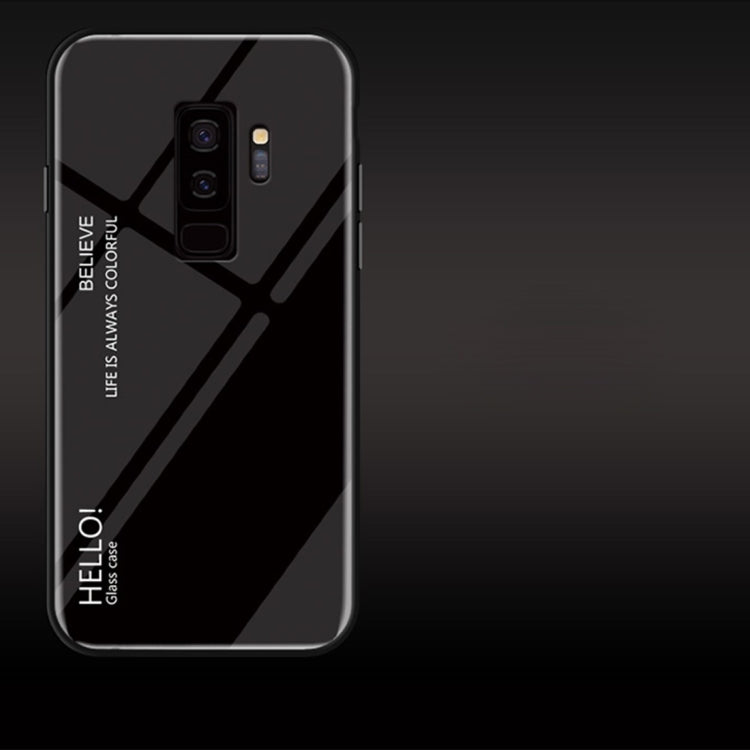Gradient Color Glass Case for Galaxy S9+