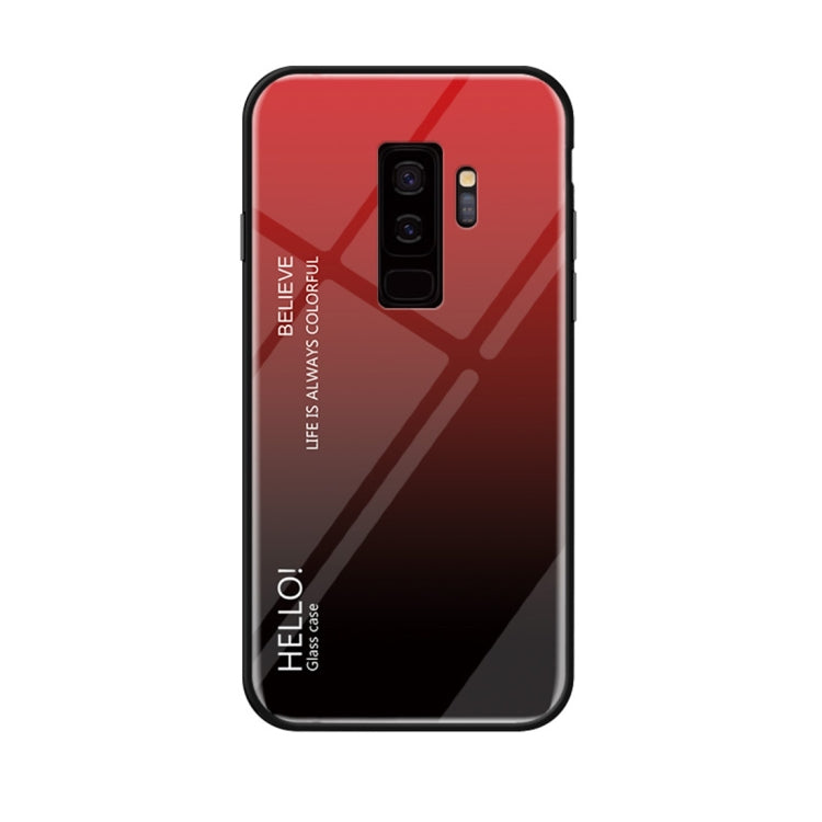 Gradient Color Glass Case for Galaxy S9+