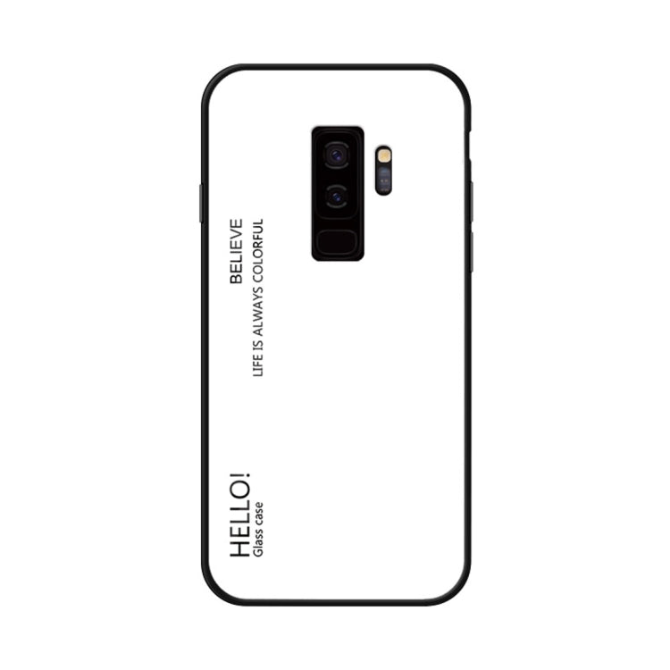 Gradient Color Glass Case for Galaxy S9+