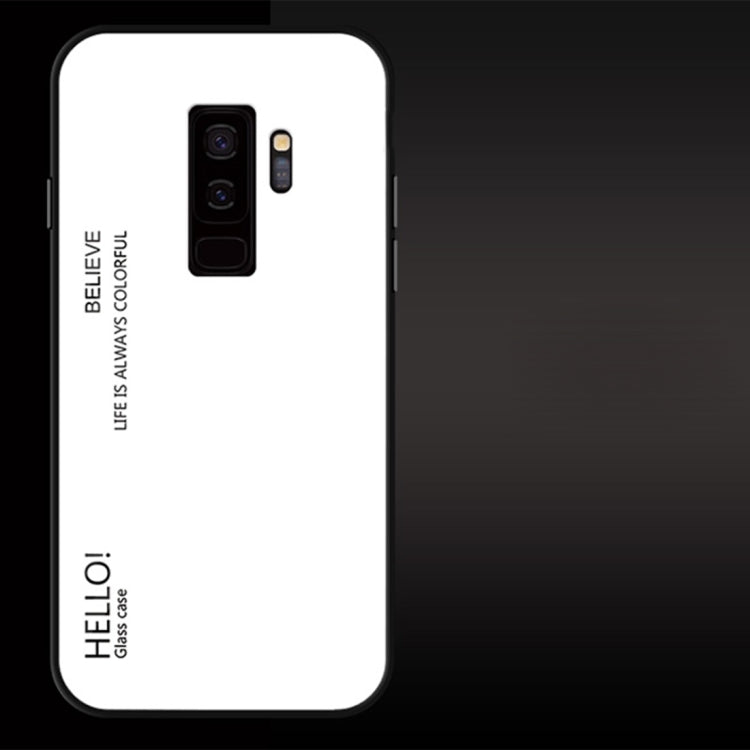 Gradient Color Glass Case for Galaxy S9+