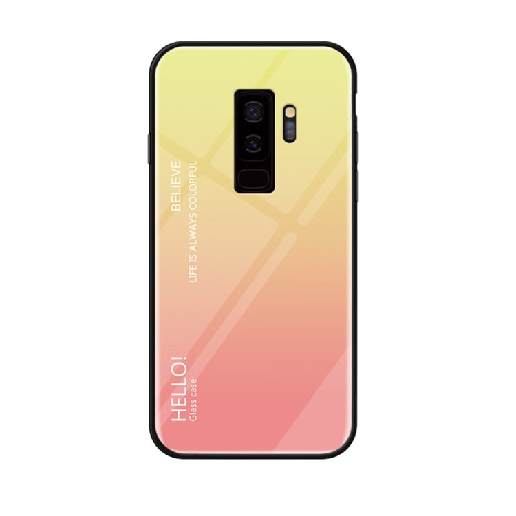 Gradient Color Glass Case for Galaxy S9+