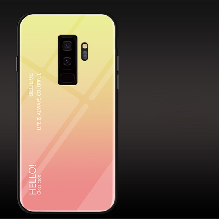 Gradient Color Glass Case for Galaxy S9+