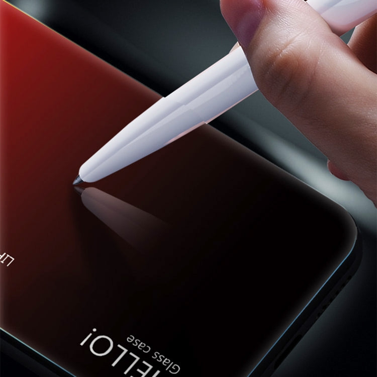 Gradient Color Glass Case for Galaxy Note9