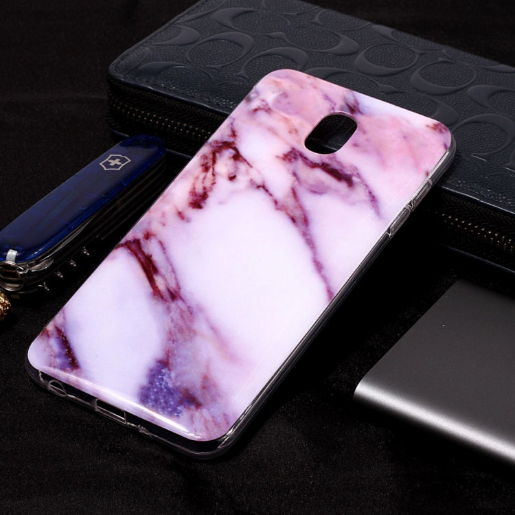 Marble Pattern Soft TPU Case For Galaxy J7 (2018)