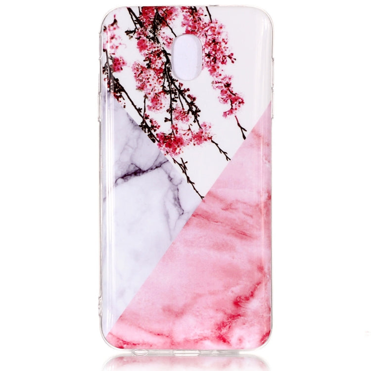 Marble Pattern Soft TPU Case For Galaxy J8 (2018)
