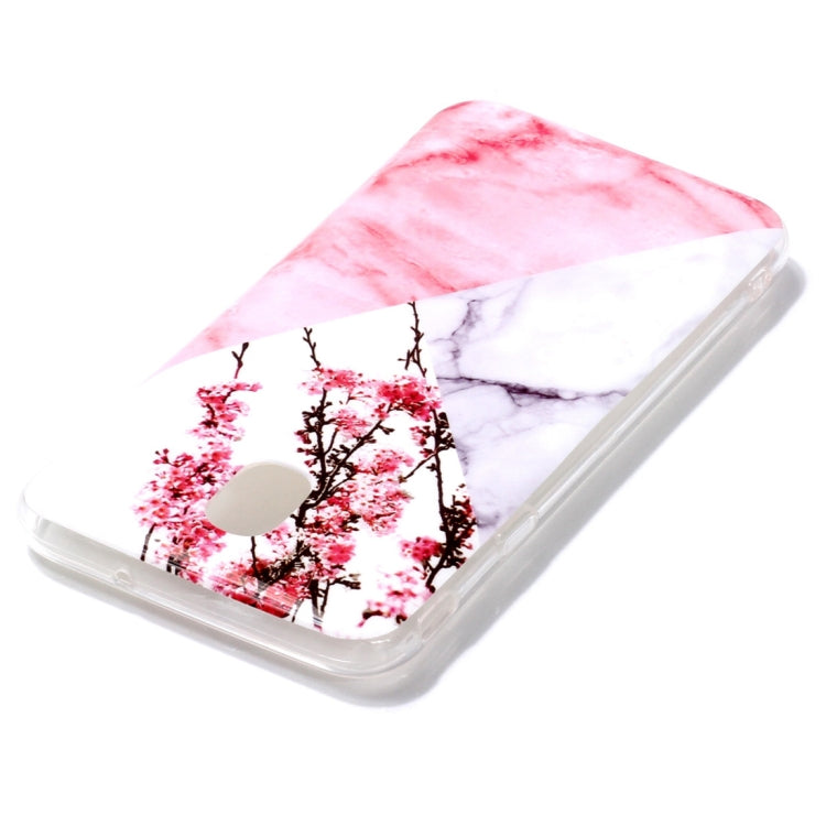 Marble Pattern Soft TPU Case For Galaxy J8 (2018)